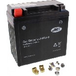 JMT bezdrbov (MF) Gel motocykl baterie
- bezdrbov JMT startovac baterie v ovenou a spolehlivou kvalitu znaky.
- baterie je ji naplnna gelovm elektrolytem, a proto absolutn nepropustn.
- del ivotnost, zven studen start vkon a ni samovybjen ve srovnn se standardnmi bateriemi.
- vibracm odoln
Toton s:
JM MPN YB9-B
Varta Vrobce slo 50914
GS slo vrobce GM9Z-4B, CB9-B
FB slo vrobce FB9-B
Fiamm slo Vrobce 6H2P
Exide MPN EB9-B
