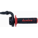 Throttle Domino
- Domino plynu pro 2 kabely
- Maximln zdvih kabelu (28 mm / 73 ) (36 mm / 94 )
- S gumovou rukojet (Black / Red)
Throttle kabel je nutno objednat zvl᚝!