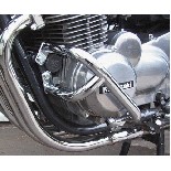 Fehling crashbar kok,
z chromovan oceli s 3-bodovm nstavcem.
Spolenost Fehling vyrb doplky pro motocykly a velk sktry ji od 50. let.
Od vroby a po pikovou kvalitu podle ISO 9001 a Made in Germany.