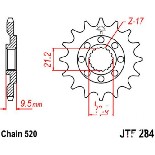 Vhody pastorku JT Racing
- Men hmotnost pes relifn otvory
- Vyrobeno z vysoce kvalitn oceli Chromoly SCM420 pro maximln odolnost
- Ideln pro sportovnho motocyklisty
