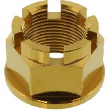 Matice npravy JMP roub
Nerezov ocel A4 ve zlat.
Zlat barva se nan sloitm a asov nronm procesem, kter se nazv DLC (Diamond-like-Carbon).
Diamantov vrstvy (uhlkov vrstvy) jsou na roub naneseny v nkolika vrstvch, co je jedinen.
Vyrobeno z nerezov oceli 316, kter nabz nsledujc vhody:
- vynikajc sla
- vynikajc odolnost proti korozi
- vysok odolnost vi kyselinm