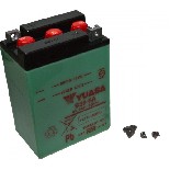 Yuasa baterie motocyklu standard
- Standardn startovac baterie ve spolehliv kvalit znaky
- Vysok startovac vkon a dlouh ivotnost
- Kryt akumultoru, kter je pipojen vyhvnm, zabrauje vyteen a korozi
- Such nenaplnn
- Kyselinov balen s vhodnm mnostvm kyseliny pro poten plnn je k dispozici samostatn
Toton s:
Krom sla vrobce B38-6A
GS Manuf.No. B38-6A