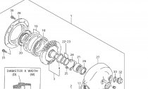 PROPELLER SHAFT/FINAL DRIVE GEAR