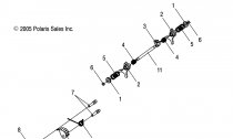 DRIVE TRAIN, SHIFT FORKS - A09MH50AS/AX/AZ