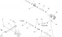 MOTOR, KARBURTOR MOUNTING AND PALIVOV SOUSTAVA - A09MH50AS/AX/AZ