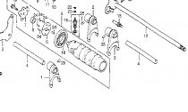 CM0C/T MECHANISMUS AZEN @ GEARSHIFT ARM