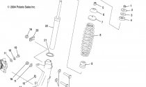 PEDN STRUT - A05MH50AB/AC/AG/AH/AL/AT/FB