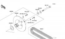 DRIVEN CONVERTER/DRIVE BELT