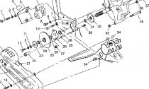 GEARCASE/BRAKE AND KRYT ETZU MOUNTING SPORTSMAN 4X4 W9680