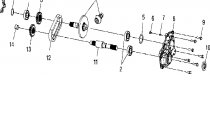 GEARCASE, OUTPUT SHAFT - A06MH76AL/AQ/AX/AY/AZ