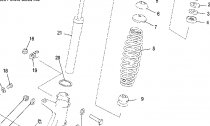 STRUT, PEDN - A06MH50AQ/AX/AY/AZ/AL/AT