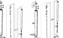 GABELBEINE WP EXTREME FORK LEGS WP EXTREME 0/6/6 98