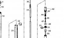 GABELBEINE WP USD4FORK LEGS WP USD40/6