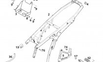 RAHMEN, AUSLEGER RM, SUB RM 0/6