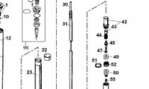 GABELBEINE WP USD 4FORK LEGS WP USD 40/5