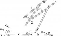 RAHMEN, AUSLEGER RM, SUB RM 0/5