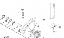 VORDERRAD MXC,EXC PEDN KOLO MXC,EXC 0/5