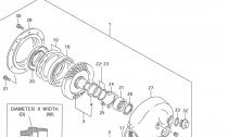 PROPELLER SHAFT/FINAL DRIVE GEAR