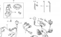 ELEKTROINSTALACE (SV650SK3/SK4)