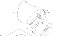 KRYT SVTLOMETU (SV650K5/K6)