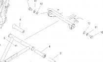 ODPRUEN, A-ARM AND STRUT MOUNTING - A08MN76AF/AL/AQ/AS/AX