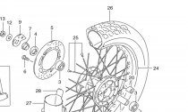 ZADN KOLO (A) (MODEL L/M/N/P/R/S)