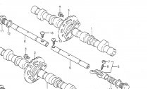 CAM SHAFT-VENTILY, ROZVODY