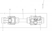 DRIVE TRAIN, ZADN PROP SHAFT - A09CL76AA