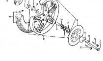 CB650C PEDN KOLO 80