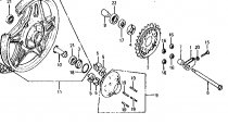 CB650C ZADN KOLO (A) 80-81