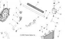 MOTOR, CHLADC SOUSTAVA - A10MH50AJ/AX/AZ