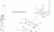 ODPRUEN, A-ARM AND STRUT MOUNTING - A10LH27AX/AZ