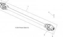 DRIVE TRAIN, PROP SHAFT, PEDN - A11ZX85FF