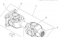 DRIVE TRAIN, PROP SHAFT, ZADN - A11ZX85FF