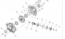 DRIVE TRAIN, ZADN GEARCASE INTERNALS - A11ZX85FF