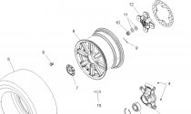 WHEELS, ZADN AND HUB - A11ZX85FF