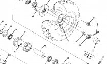 ZADN KOLO (A) DRIVE ASSEMBLY