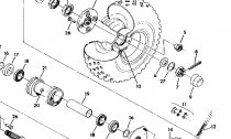 ZADN KOLO (A) DRIVE ASSEMBLY 350 2X4 - UPDATE