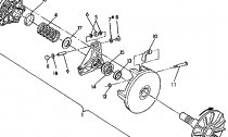 DRIVE SPOJKA ASSEMBLY  350 2X4 - UPDATE