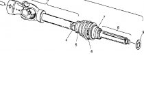 CV JOINT 6X6 250 W938727