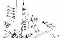 PEDN STRUT ASSEMBLY 6X6 250 W938727