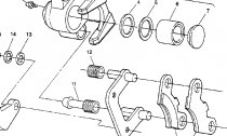 MIDDLE AXLE BRAKE ASSEMBLY 6X6 250 W938727