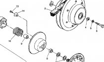 DRIVEN SPOJKA ASSEMBLY 6X6 250 W938727