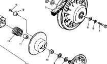 DRIVEN SPOJKA ASSEMBLY  2X4 0L W9575