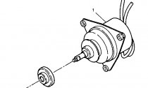 VENTILTOR MOTOR 2X4 0L W9575