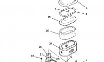 AIR BOX ASSEMBLY SCRAMBLER W9578