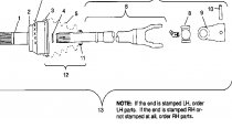 CV JOINT - BTB SPORTSMAN 500 W969244 AND SWEDISH SPORTSMAN 500 S969244