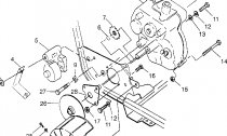 GEARCASE/BRAKE MOUNTING - W9685