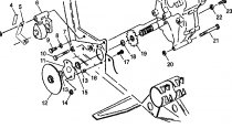 GEARCASE/BRAKE AND KRYT ETZU MOUNTING XPRESS 0 W98CA28C