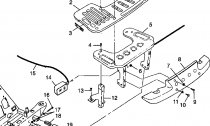 PEDN RACK AND BUMPER MOUNTING - W98CH50AB